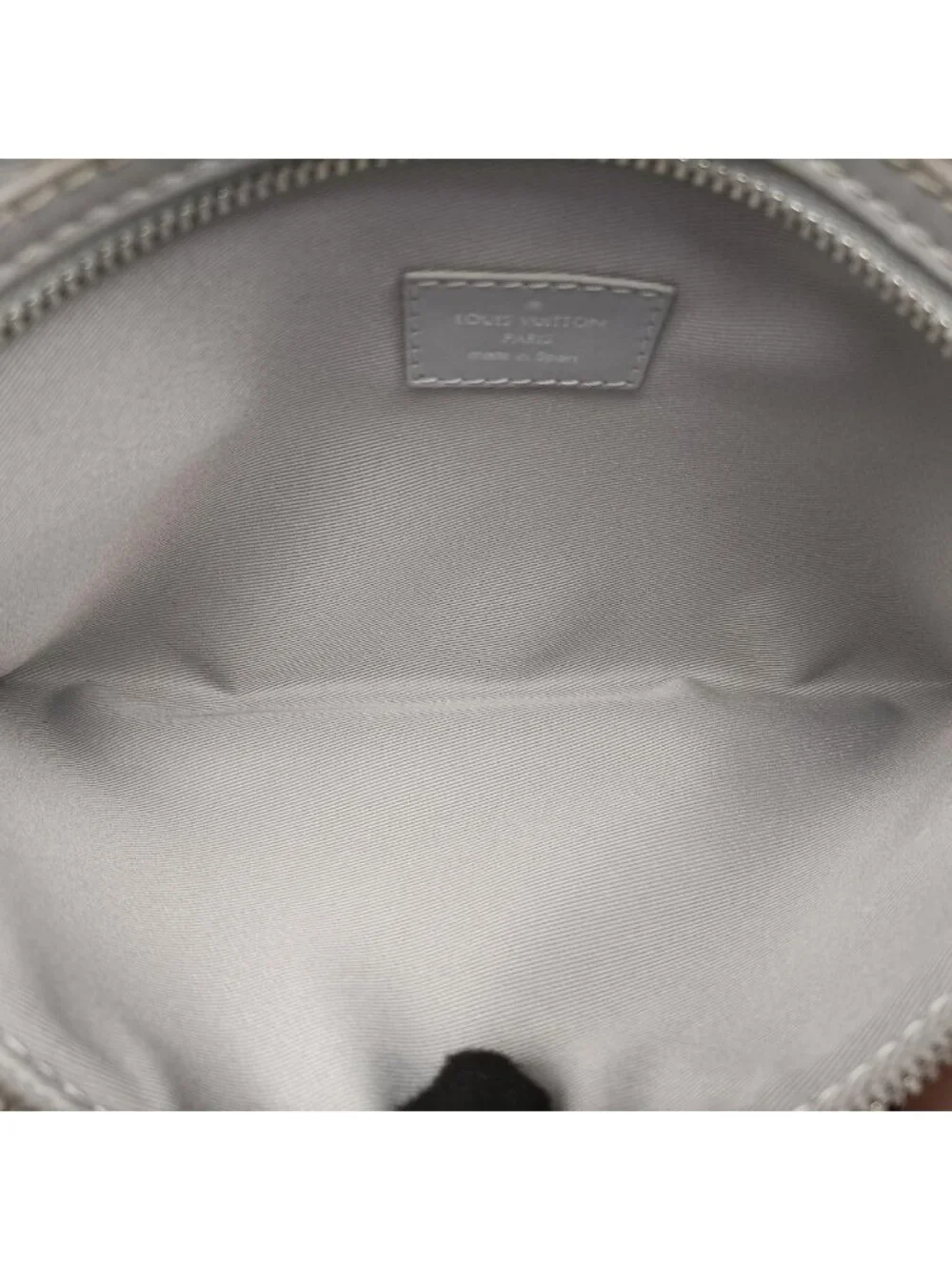 Louis Vuitton Flat Messenger Blanc Orange White Monogram Canvas Ochre Denim
